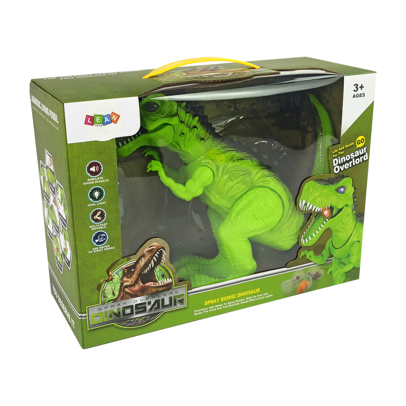 Interaktīvs dinozaurs, zaļš