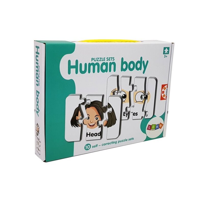 Izglītojoša puzle "Cilvēka ķermeņa daļas"