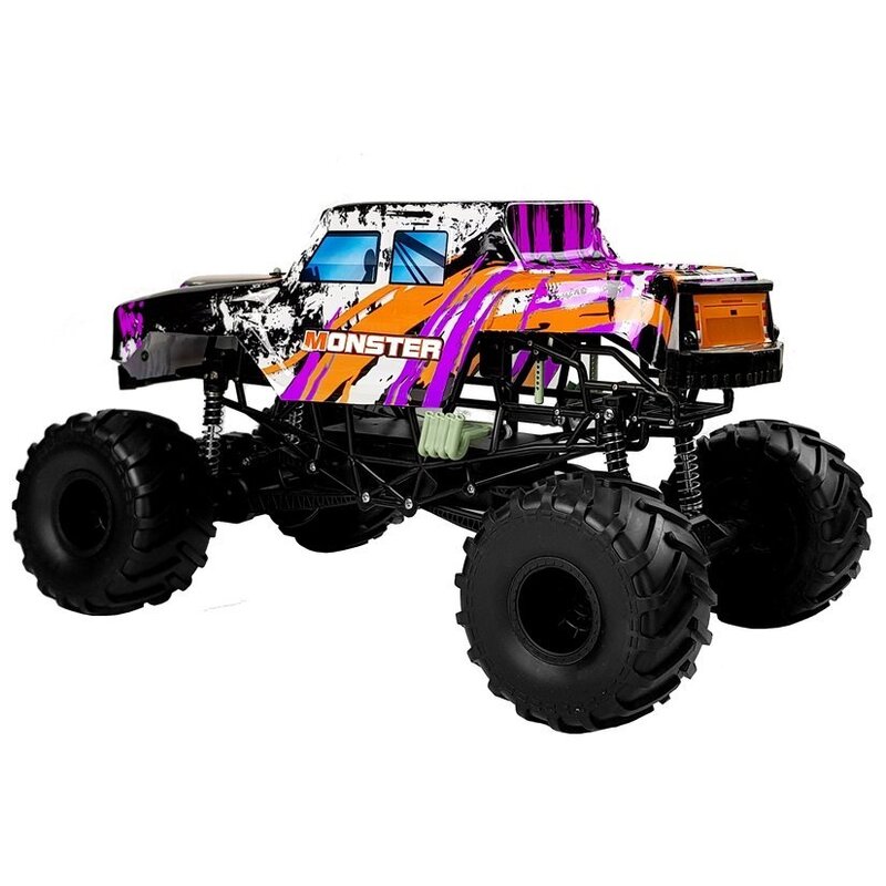 Tālvadības automašīna "Rock Crawler 4x4", violeta
