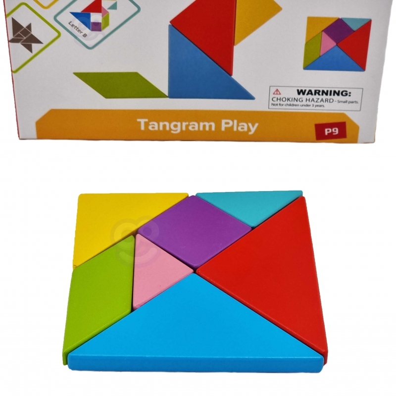 Koka puzle - Tangramma, 42 gabaliņi