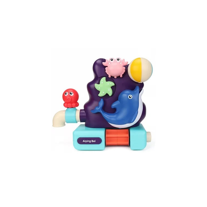 WOOPIE vannas rotaļlieta - Delfīns ar trauciņu