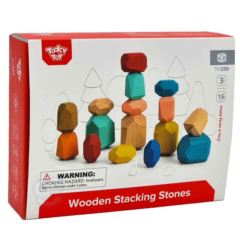 Koka balansēšanas akmeņi - Tooky Toy