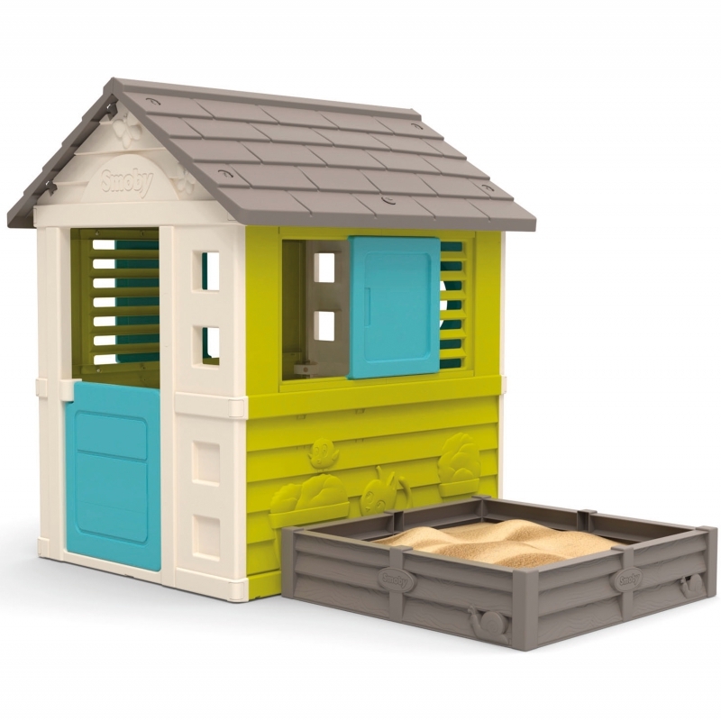 Dārza māja ar smilšu kasti Smoby