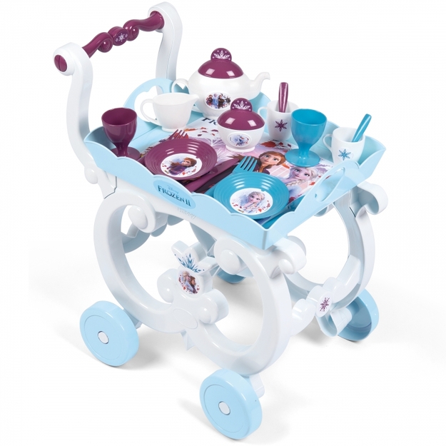 Rotaļlietu ratiņi ar paplāti Frozen