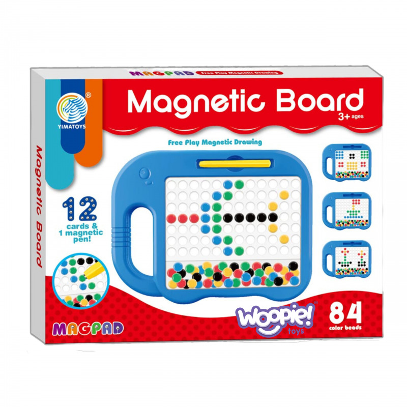 WOOPIE Montessori magnētiskā tāfele MagPad Elephant