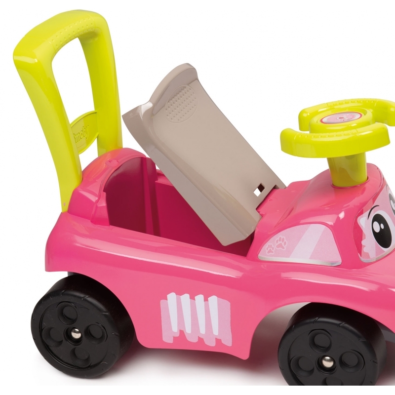 Stumjamā mašīna Smoby Ride On, rozā