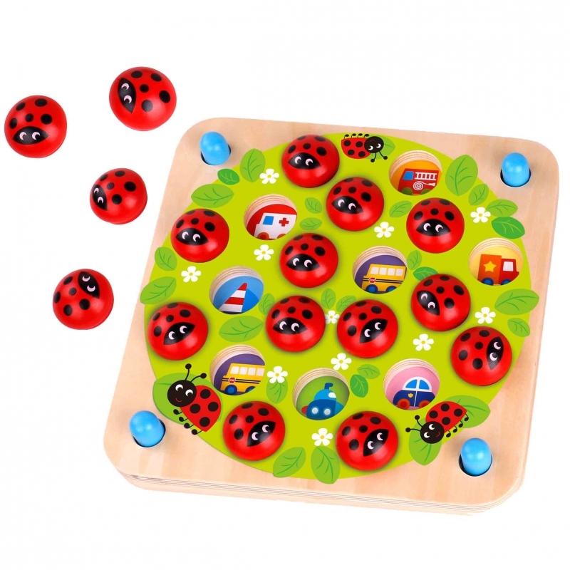 Atmiņas spēle Ladybug