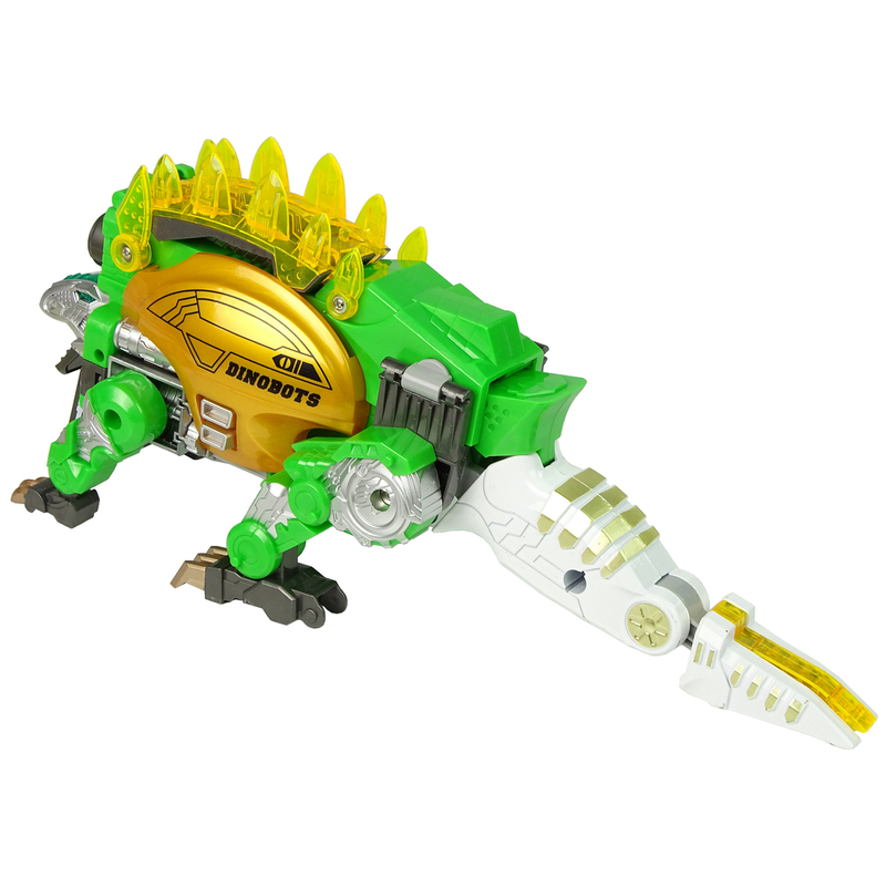 Rotaļu ierocis ar mērķi un munīciju - Dinobots, zaļš