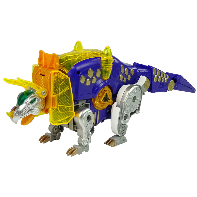 Rotaļu ierocis ar mērķi un munīciju - Dinobots, violets
