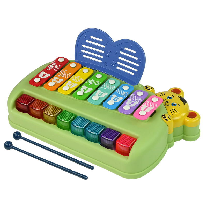 Bērnu krāsainas klavieres - ksilofons