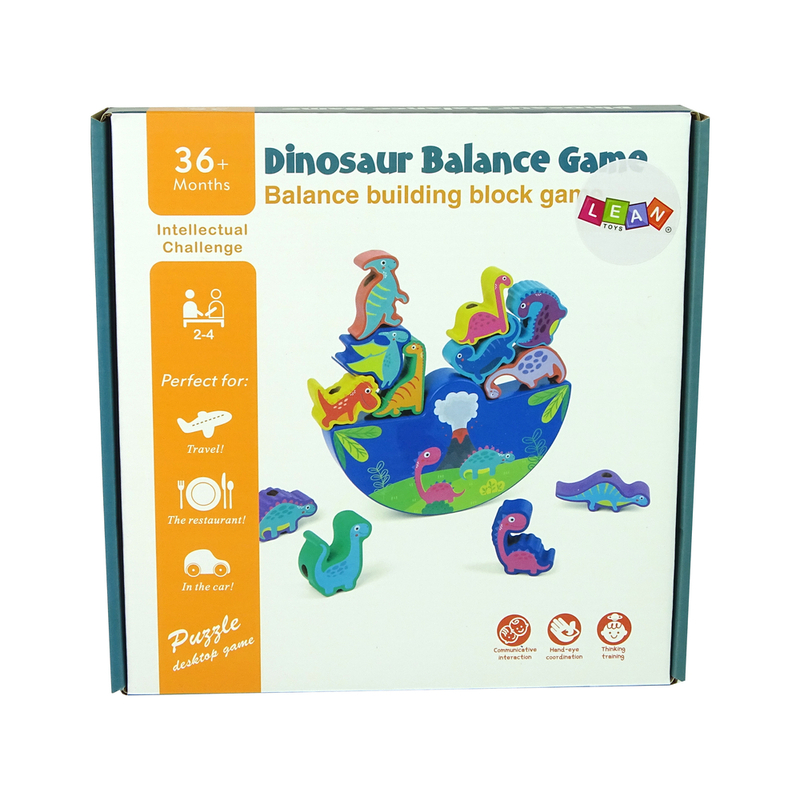 Koka balansēšanas spēle Dinozauri