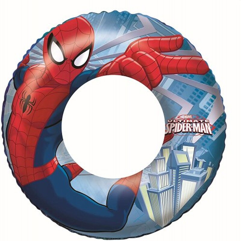 Piepūšamais peldēšanas riņķis Spider Man Bestway, 56 cm