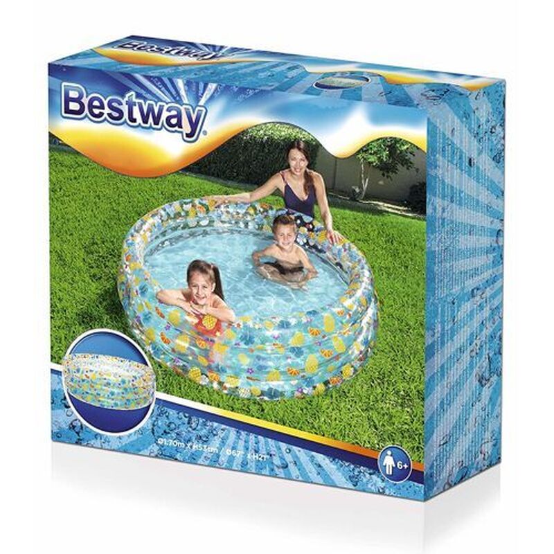 Piepūšamais bērnu baseins Bestway, 170x53