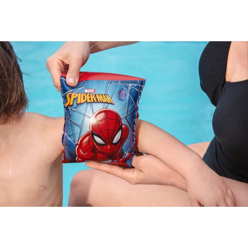 Piepūšamie peldēšanas uzroči Spider Man Bestway, 23x15