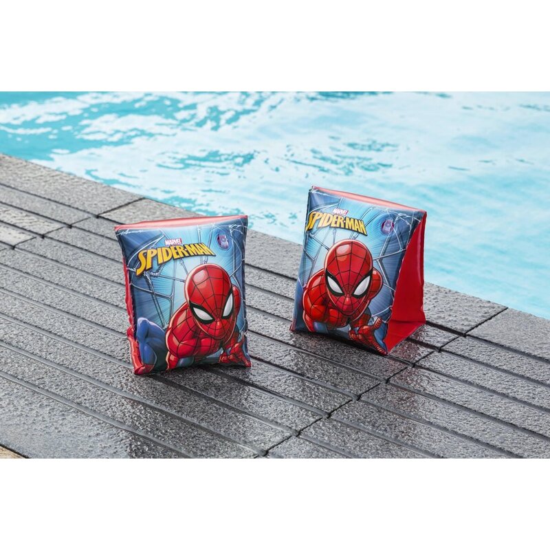 Piepūšamie peldēšanas uzroči Spider Man Bestway, 23x15