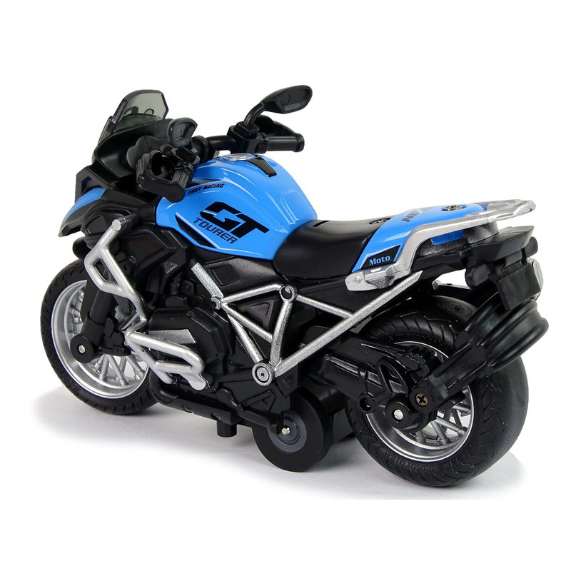 Rotaļlietu motocikls, 1:14, zils