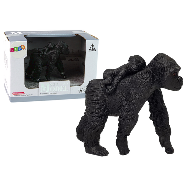 Gorilla un jaunulis statuete