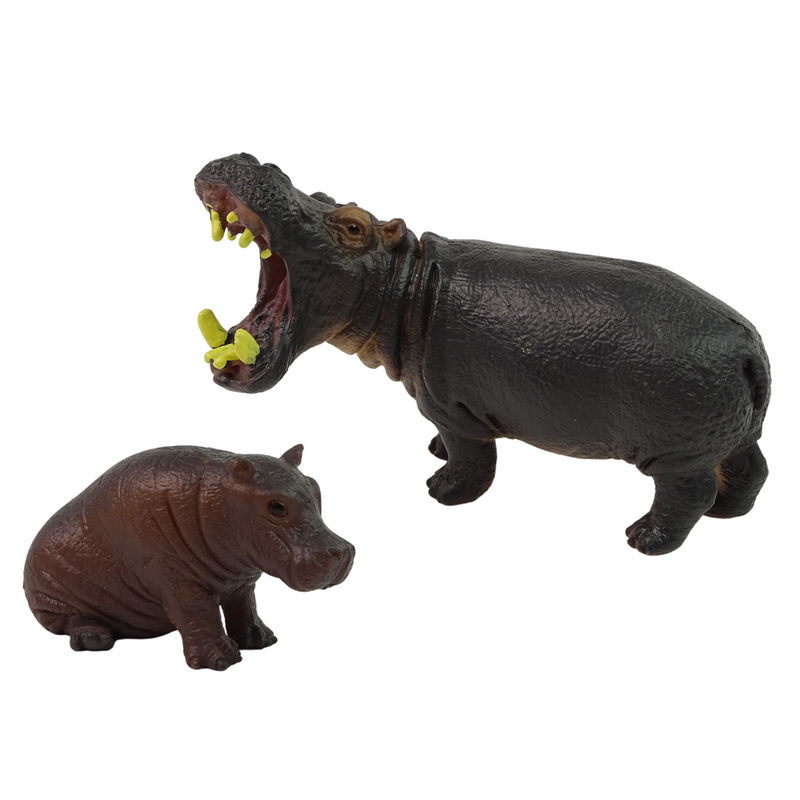 2 figūriņu komplekts - Hipopotams