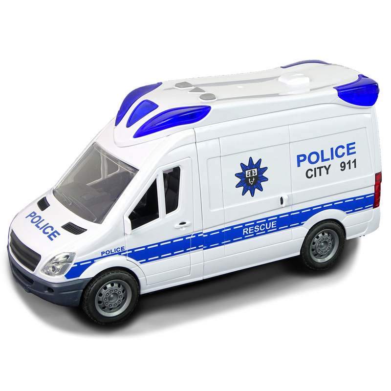 Interaktīvā policijas automašīna