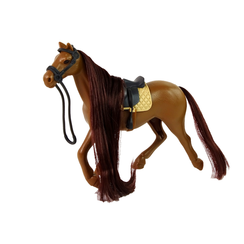 Zirga figūriņu komplekts ar piederumiem