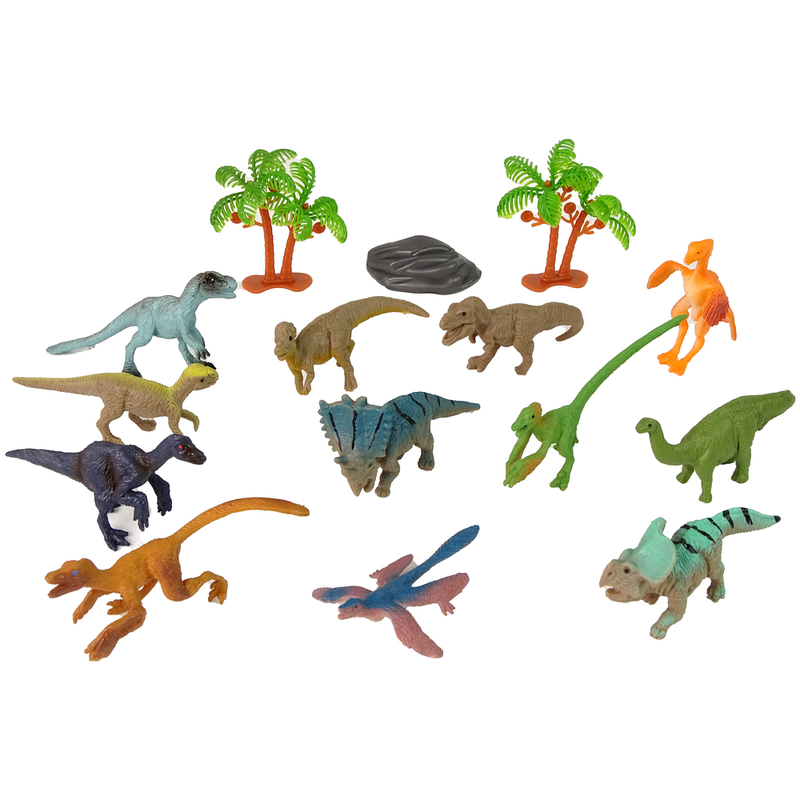 Figūriņu komplekts - Dinozauri, 12gab.