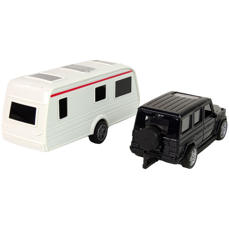 Jeep Black Caravan transportlīdzekļu komplekts