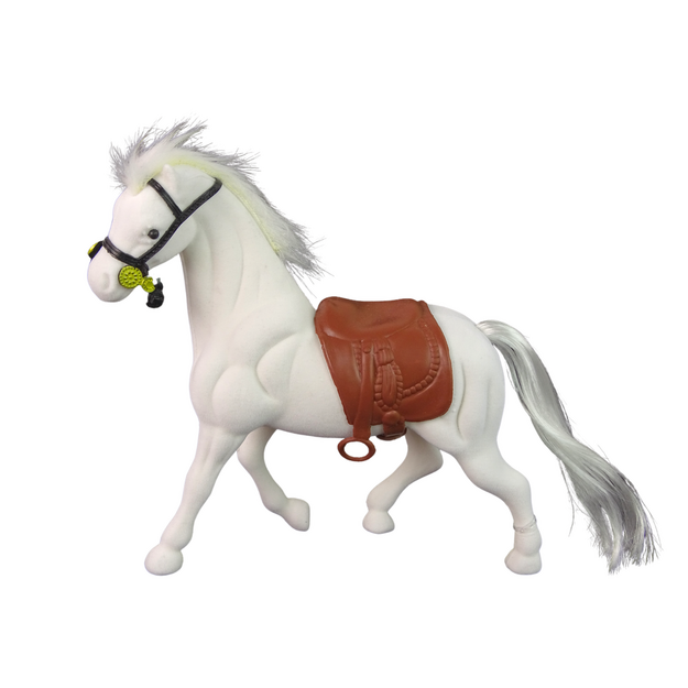 Zirga figūriņa, balta