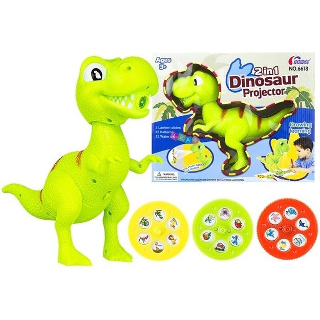 Zīmēšanas projektors Dinozaurs