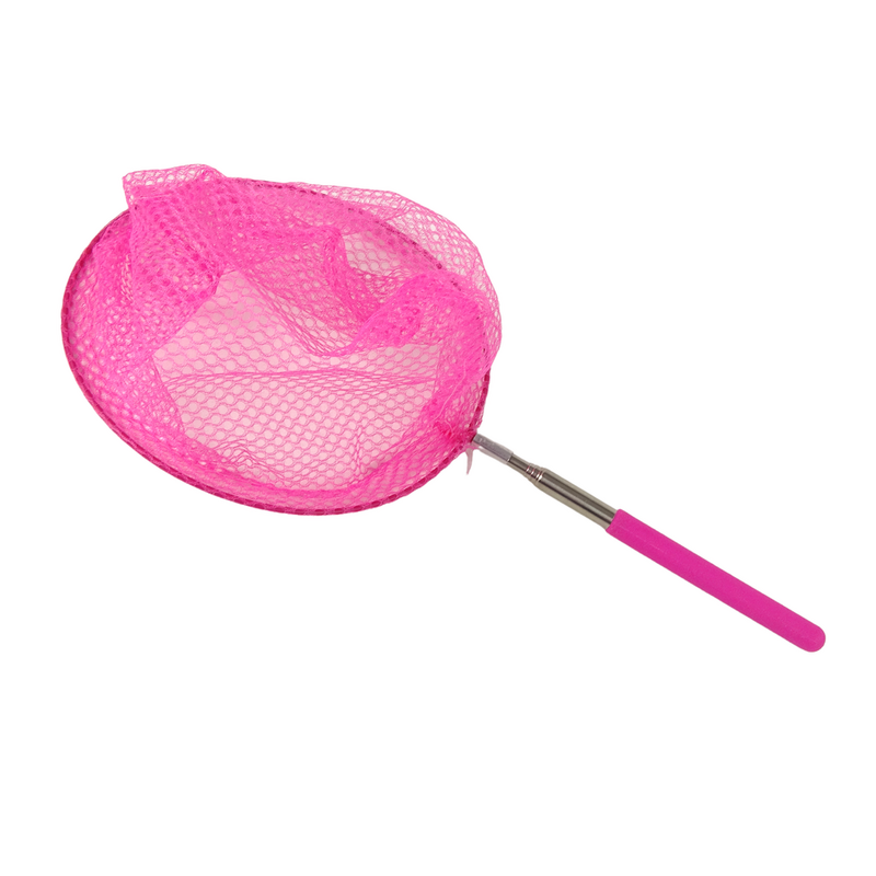Salokāms tīkls tauriņiem, 85 cm, rozā krāsā