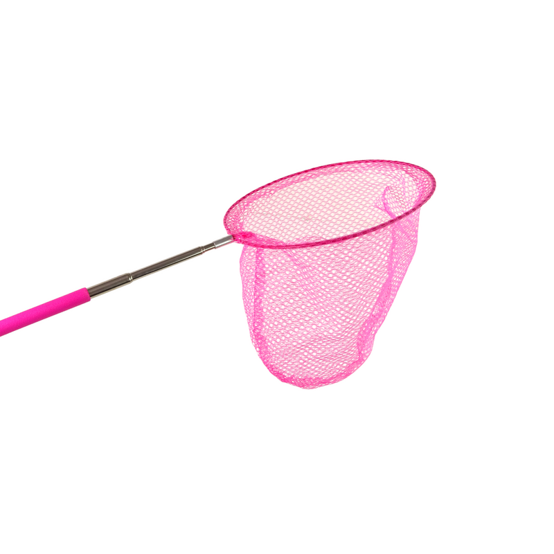 Salokāms tīkls tauriņiem, 85 cm, rozā krāsā
