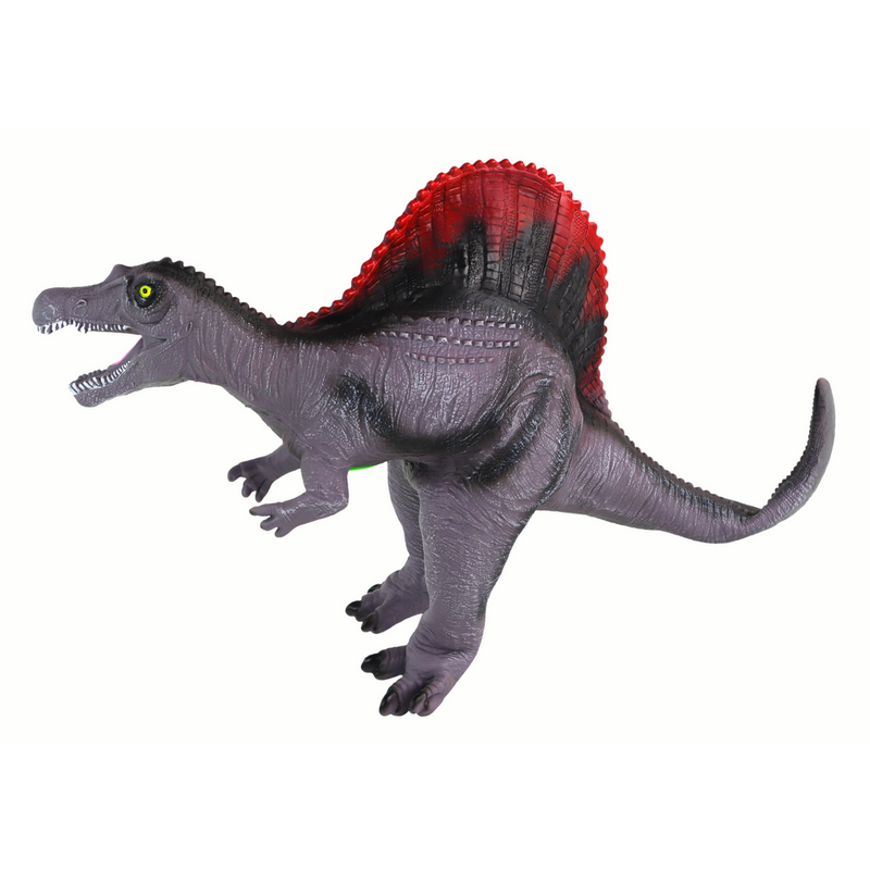 Liels dinozaurs spinosaurs, 36cm, pelēks