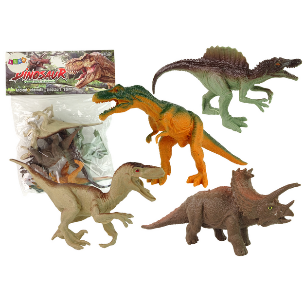 Dinozauru parka figūru komplekts, 4 gab.