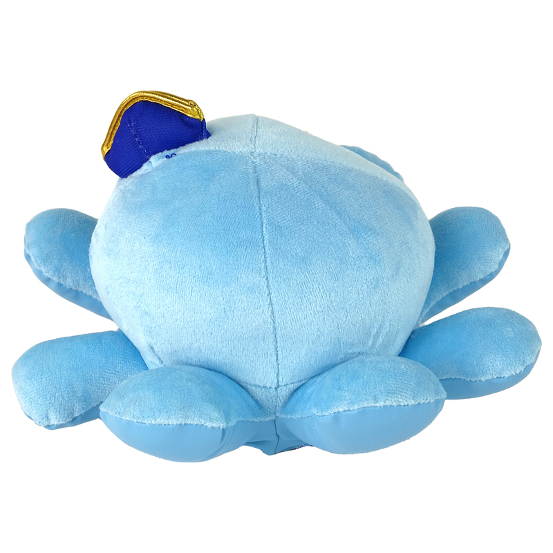Spēļu plīša rotaļlieta - astoņkājis, zils