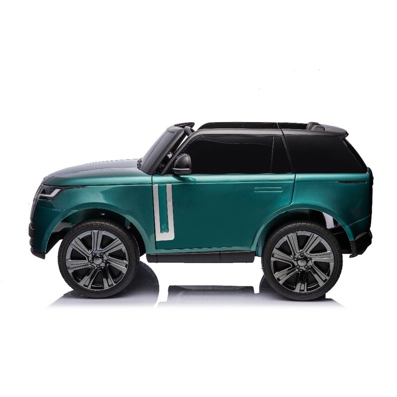 Range Rover DK-RR998 elektriskais divvietīgais automobilis, zaļi lakots