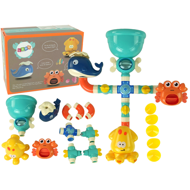 Vannas istabas rotaļlieta - jūras dzīvnieki