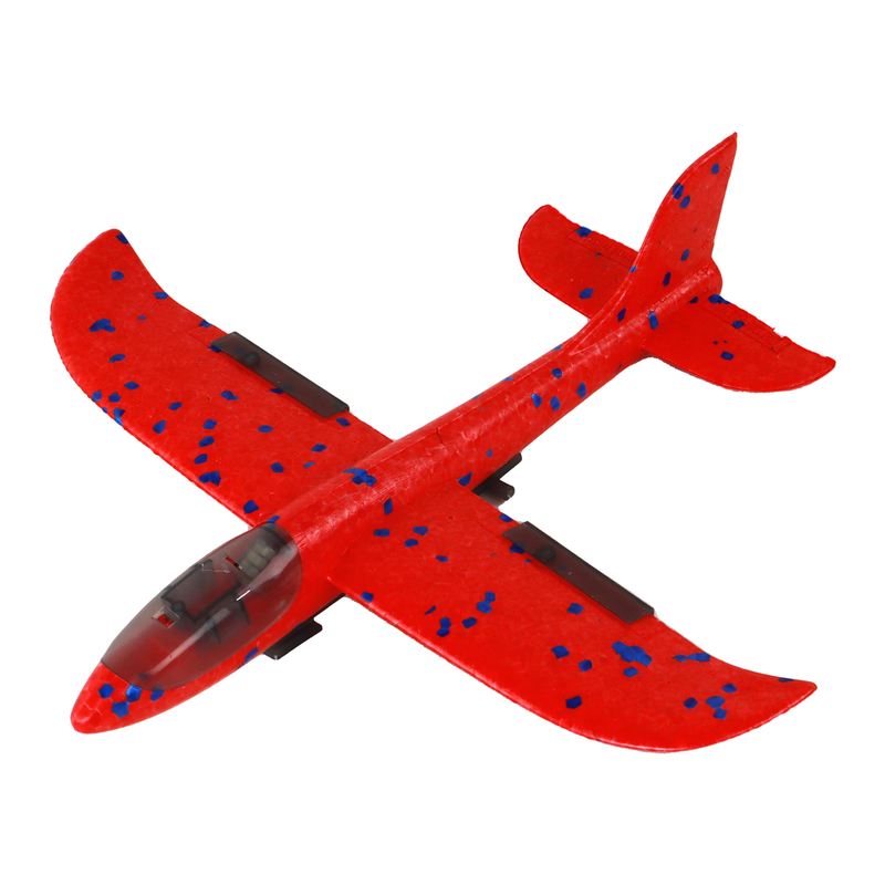 Ziepju burbuļi - lidmašīna, sarkans