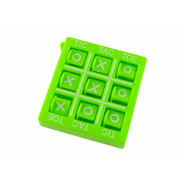 Tic-tac-toe spēle 4,5 cm, zaļa krāsā