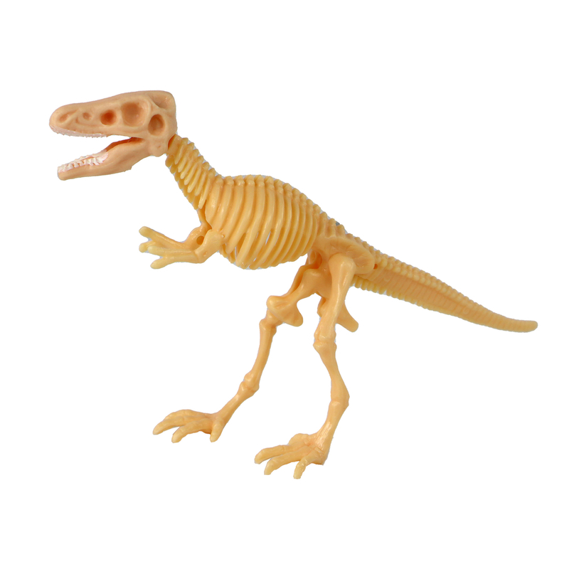 Dinozaura skelets olā, 9 cm, 1 gab.