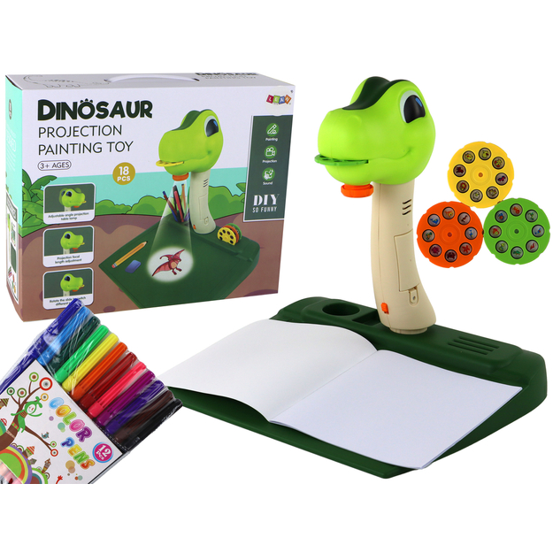 Zīmēšanas projektors - Dinozaurs