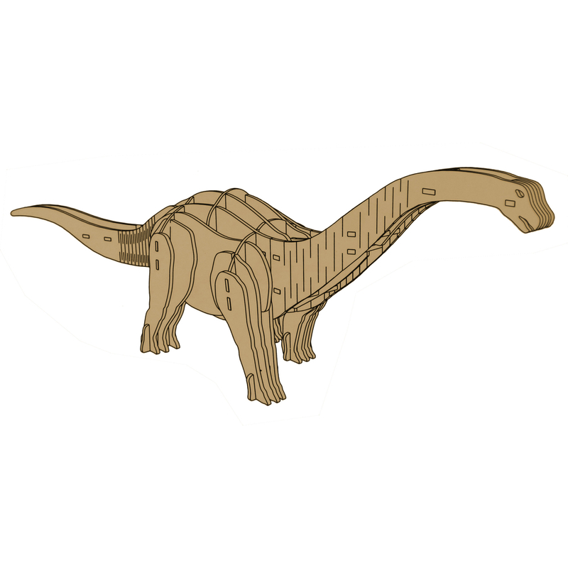 Koka 3D telpiskā puzle - Dinozaurs, 38 d.