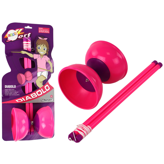 Spēle Jojo Juggling Diabolo, rozā krāsā