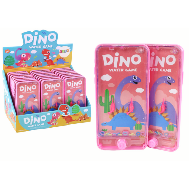 Ūdens spēļu konsole Dino, rozā, 1 gab.
