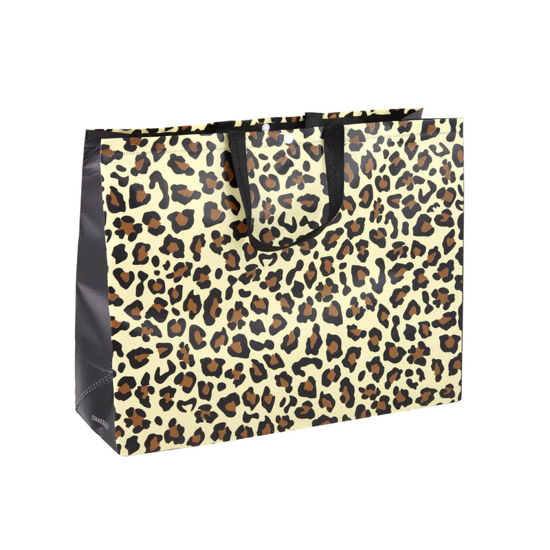 Dāvanu maisiņš ar leoparda motīvu