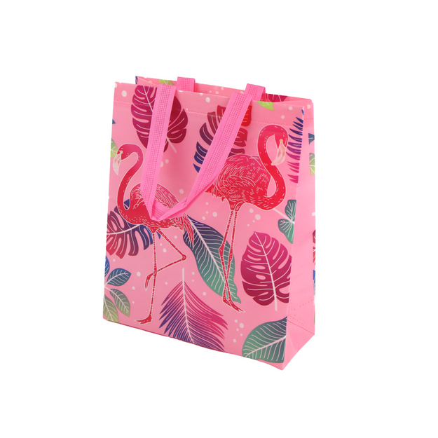Dāvanu maisiņš Flamingo, rozā