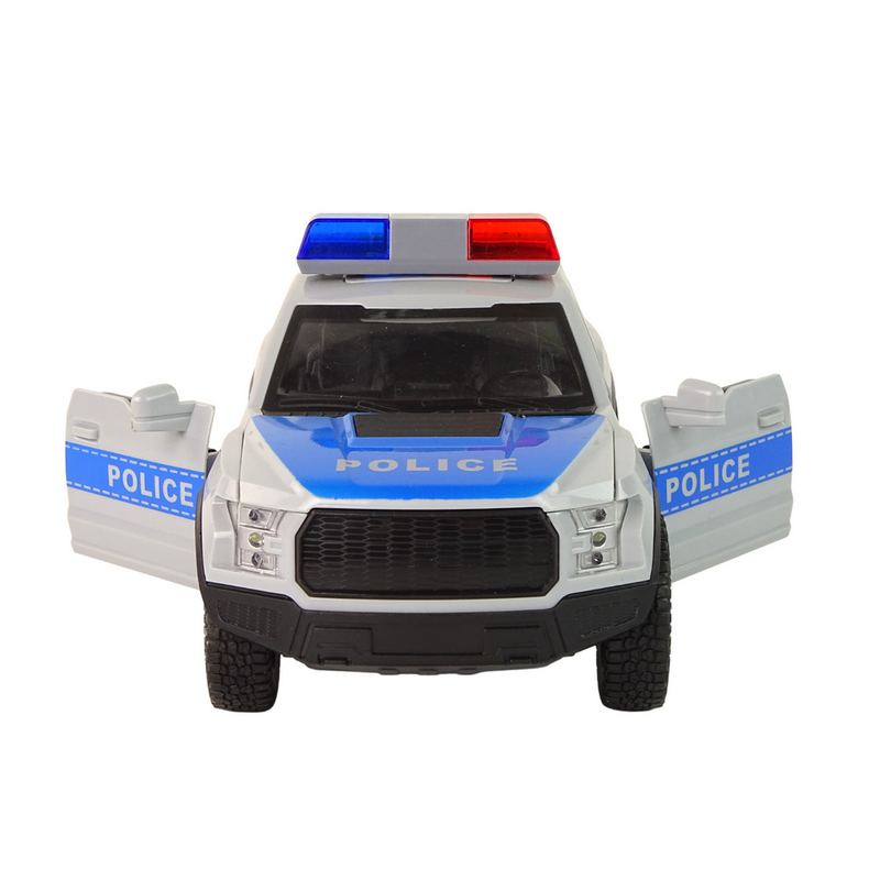 Policijas automašīna ar skaņas un gaismas efektiem