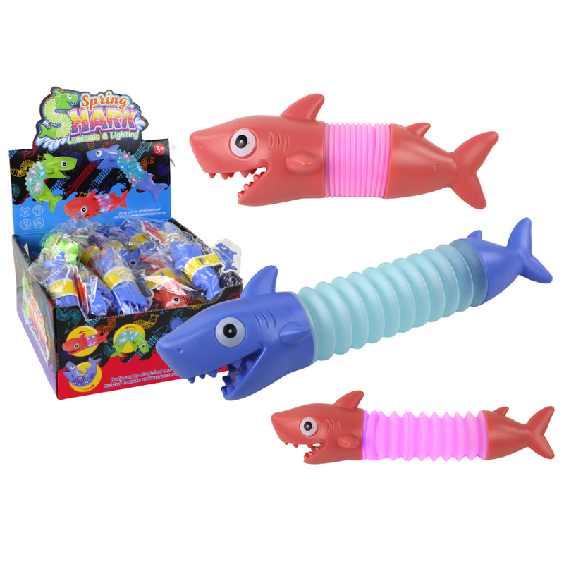 Pretstresa rotaļlieta haizivs