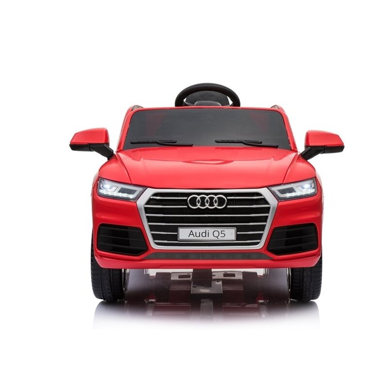 Audi Q5 vienvietīgs elektromobilis, sarkans