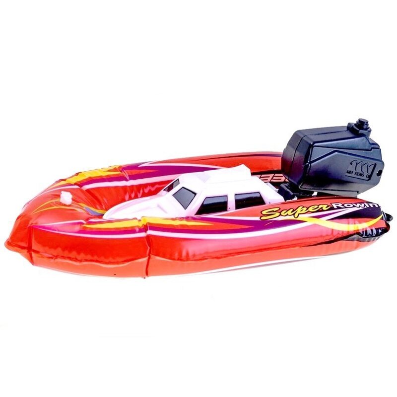 Rotaļlietu piepūšamā ūdens laiva ar sūkni