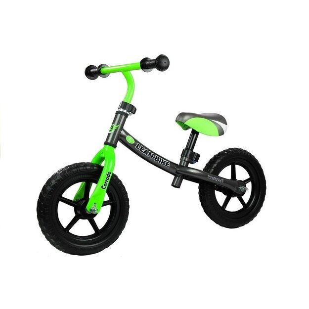 Corrado līdzsvara velosipēds, zaļš/melns