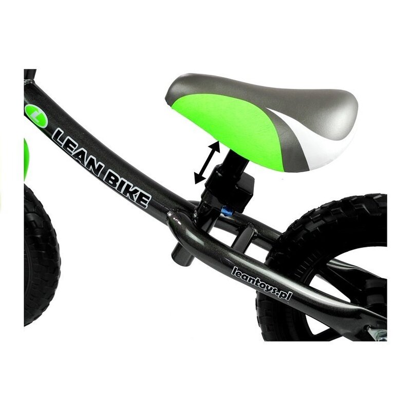 Corrado līdzsvara velosipēds, zaļš/melns